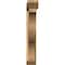 Ekena Millwork Funston Slat Rough Sawn Bracket w/ Offset Brace, Western Red Cedar, 6"W x 34"D x 38"H BKT0604X34X38FST06RWR - alternate 3